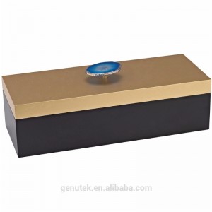 Кутия за бижута с камъни